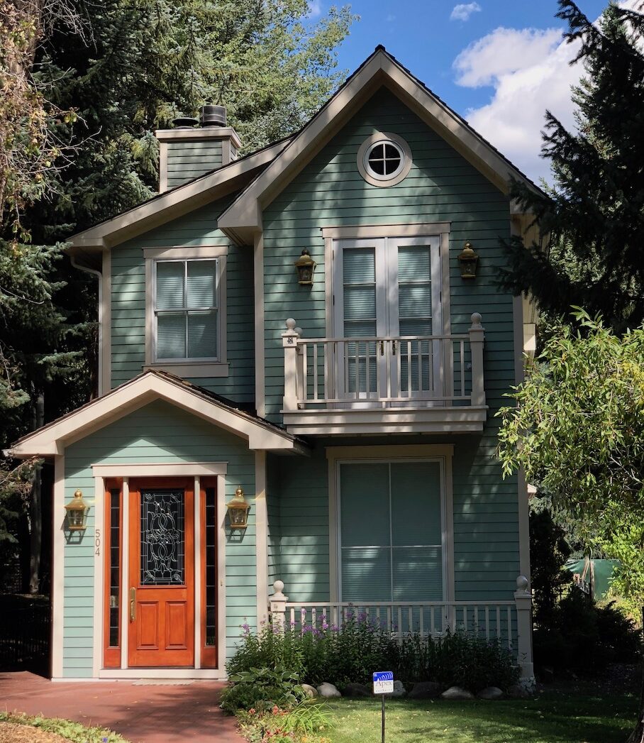 Green Victorian in Aspen